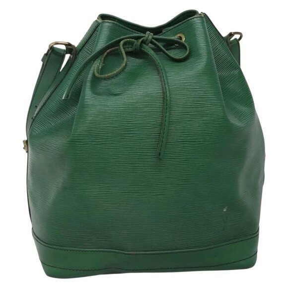LOUIS VUITTON Epi Noe Shoulder Bag Green M44004 LV Auth 139880 - Picture 3 of 16